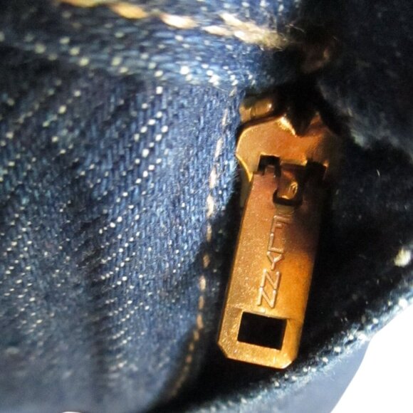 35x29 sz 38 Vintage Women's Jeans Bareback 1980's Made USA DARK DENIM U R FREE - Picture 4 of 6